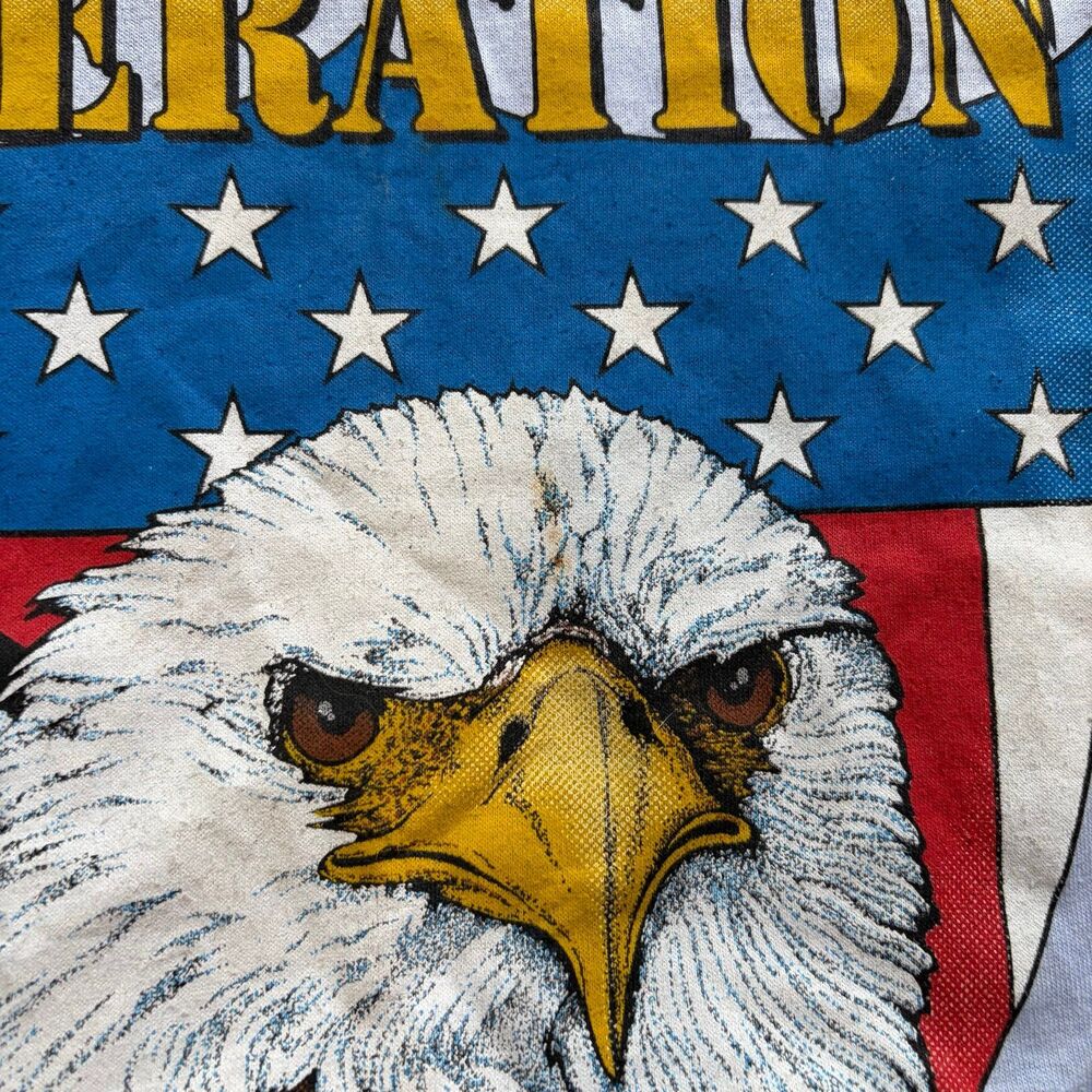 Vintage Operation Desert Shield Eagle Military Gulf War T Shirt Size XL - Picture 4 of 8